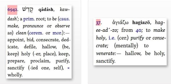 Sanctify them through thy truth: thy word is truth.