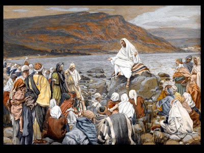 Jesus began to preach
