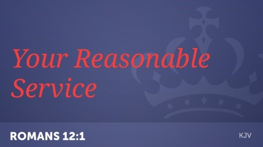 Your reasonable service /G\